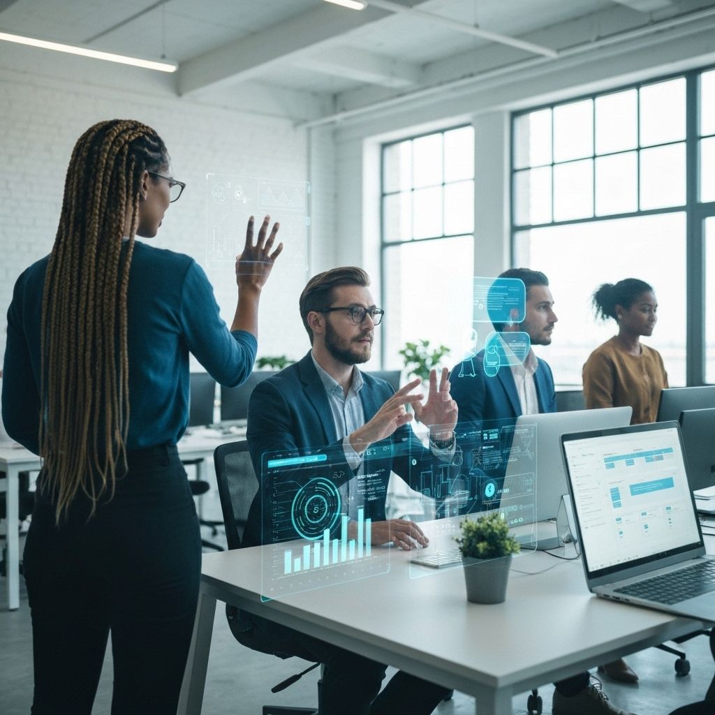 Salevanta team working on AI solutions